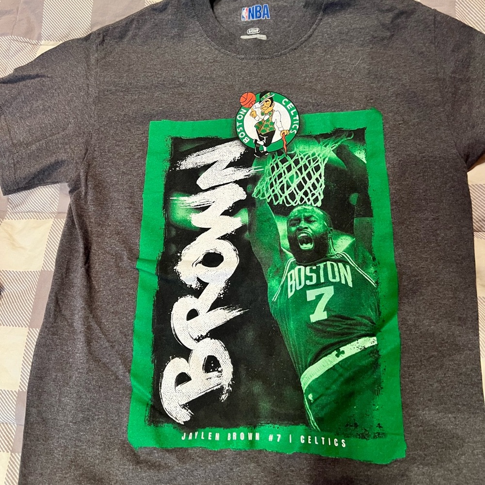 NBA Blue and White Logo T-Shirt